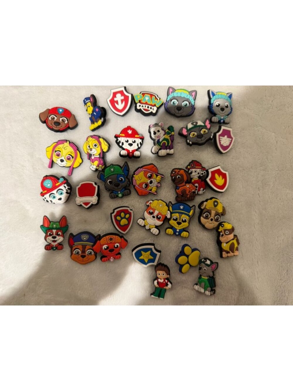 31 Paw Patrol Shoe Charms/ croc charms / jibbetz